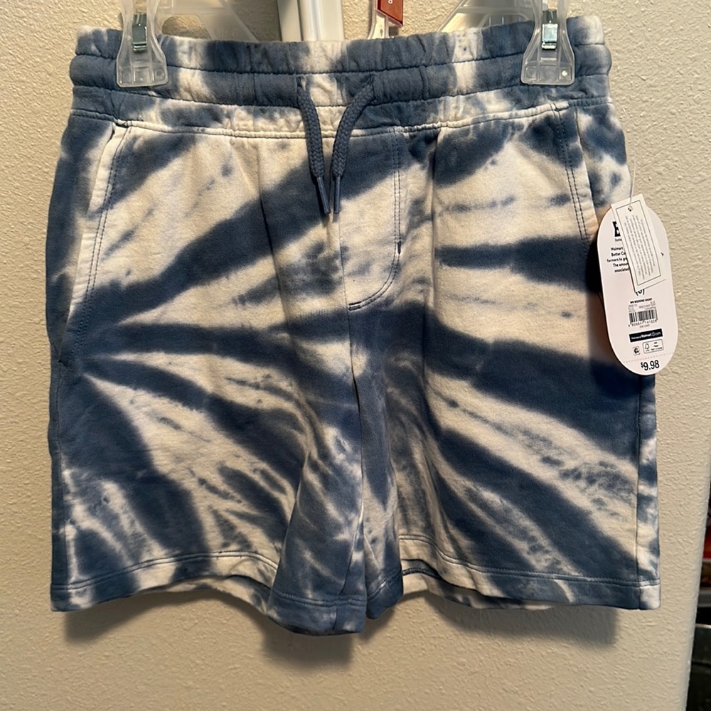Tie dye shorts